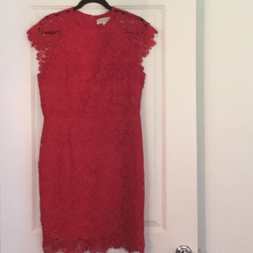 Red dress